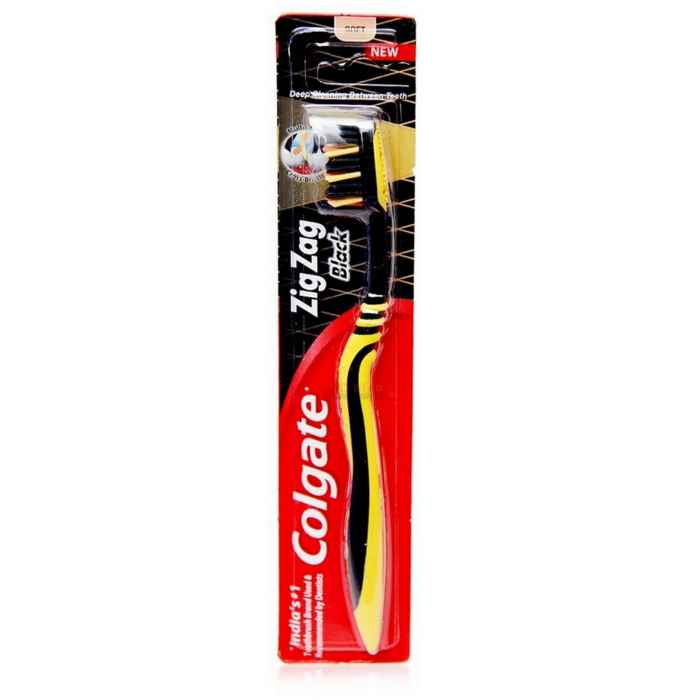 colgate zigzag black toothbrush